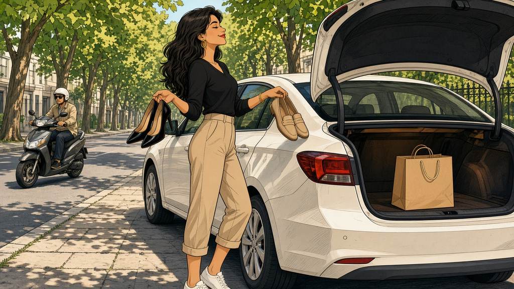Is the Car Trunk the Ultimate Secret Shoe Closet?